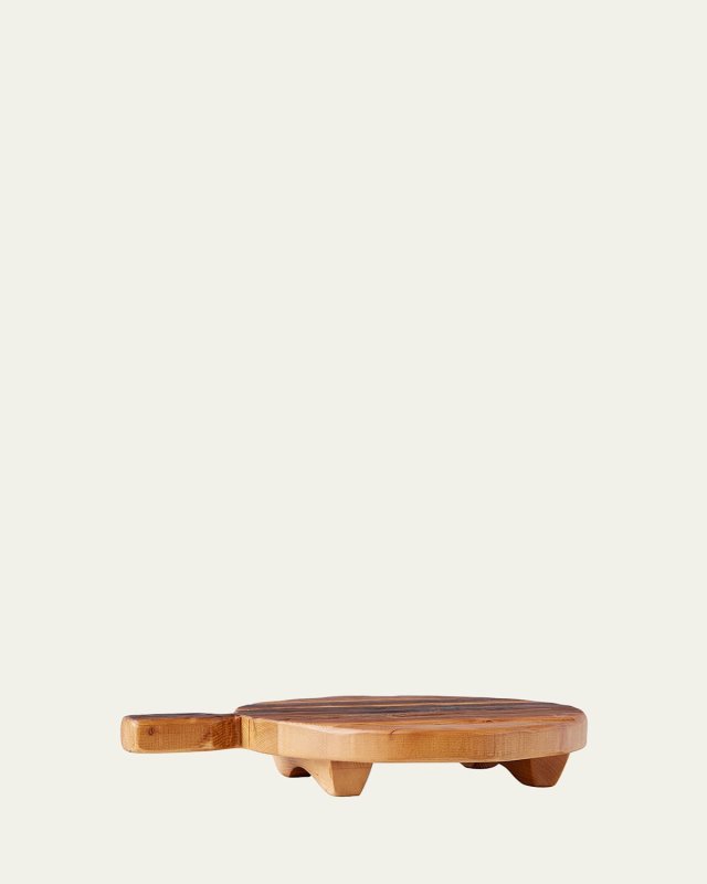 Classic Round Footed Serving Board